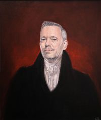 Jacek-Sztuka,-Portret-Mecenasa, 65x50cm, olej, płótno, 2021